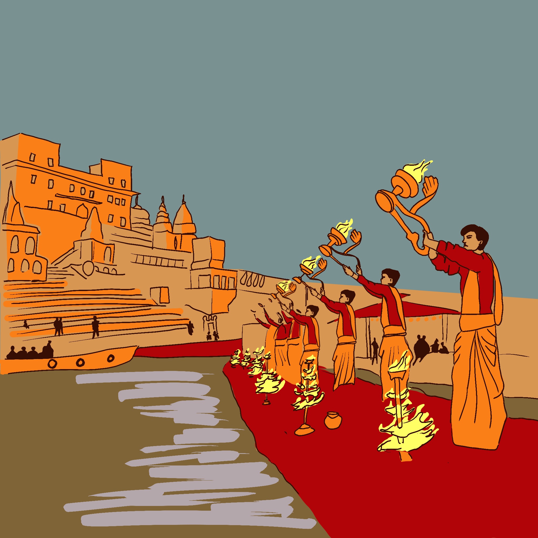 El Señor Dhanvantari en Varanasi, corrientes de salud y longevidad en la ciudad eterna del Señor Shiva